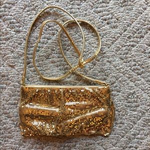 VTG Whiting & Davis Bag Gold Mesh